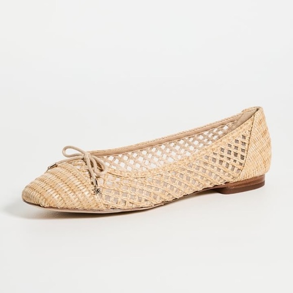 Sam Edelman Shoes - Sam Edelman Beige Woven Flats
